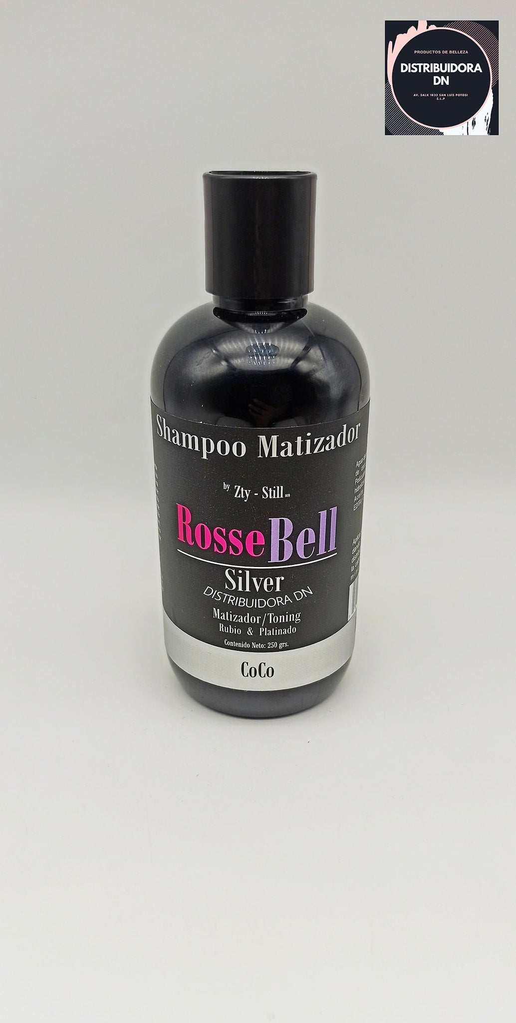 Shampoo Matizador 250 ml Rosse Bell AZUL/VIOLETA