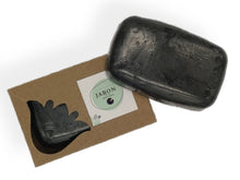 Cargar imagen en el visor de la galería, Jabon Artesanal Carbon Activado Cara y Cuerpo 100g
