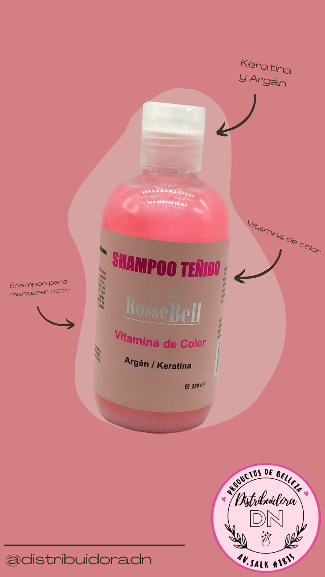 SHAMPOO PARA CABELLO TEÑIDO