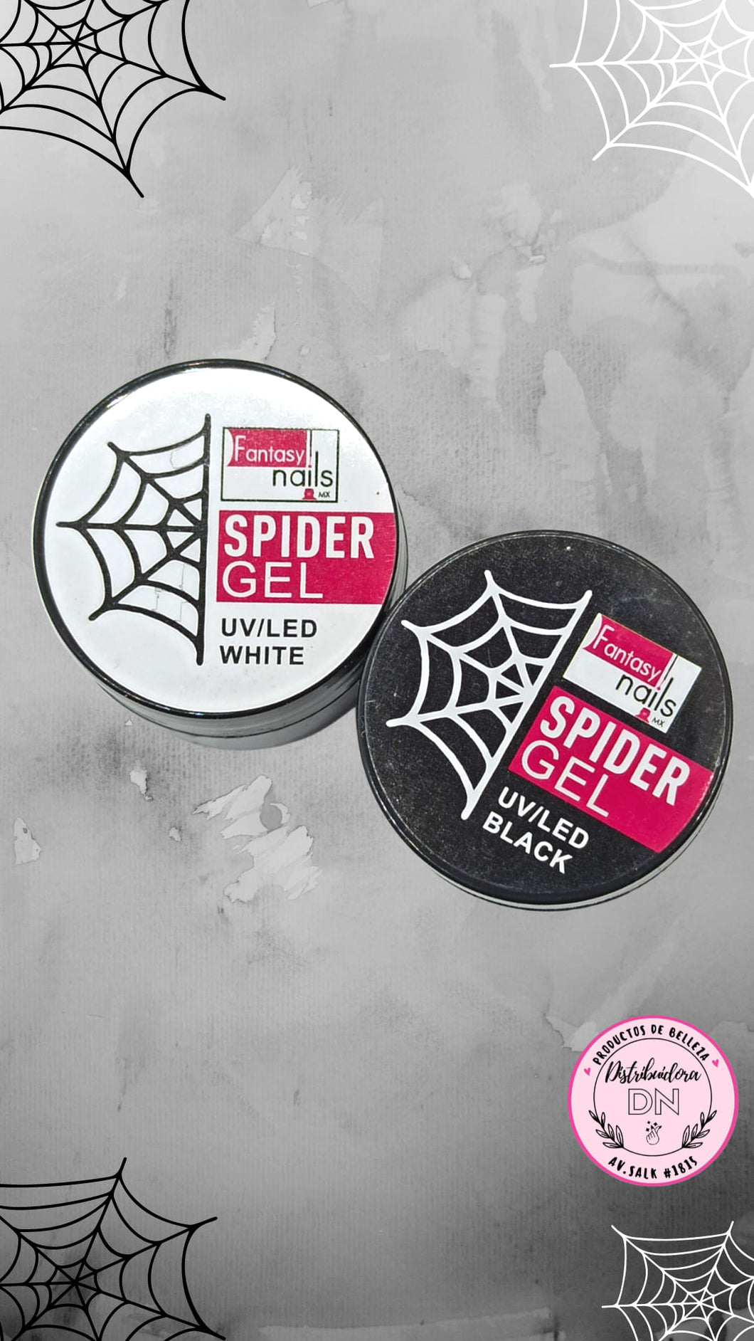 GEL SPIDER FANTASY NAILS