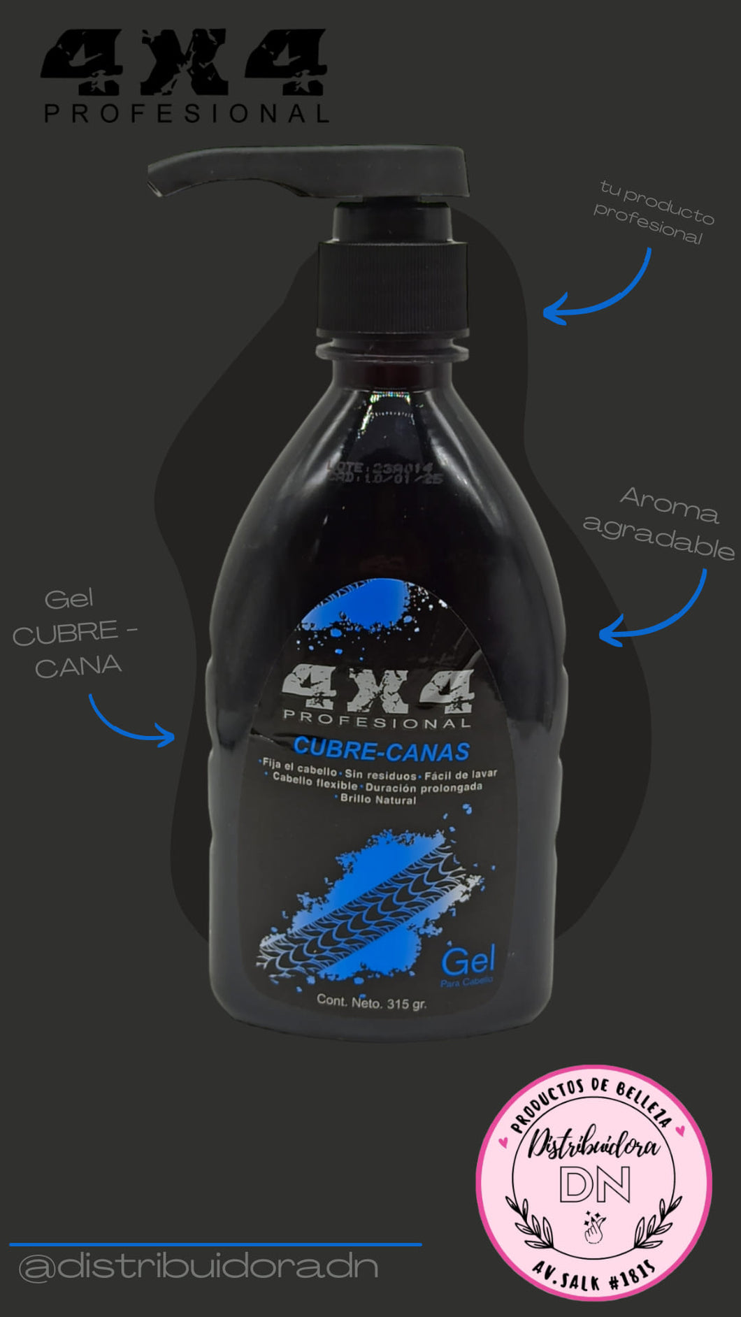 GEL CUBRE CANA 4X4