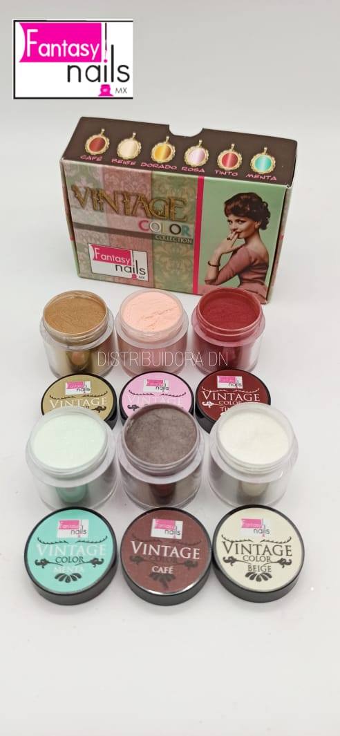 Colecciones Fantasy Nails 6 Piezas